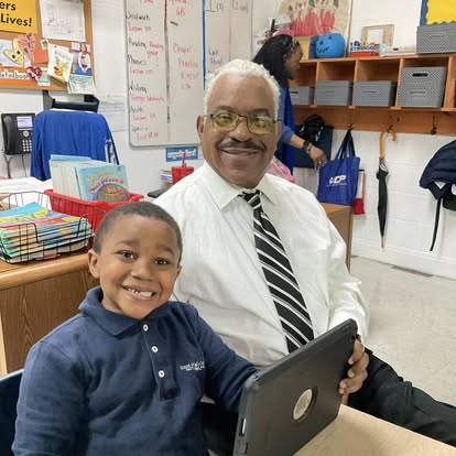 A student and teacher learning together